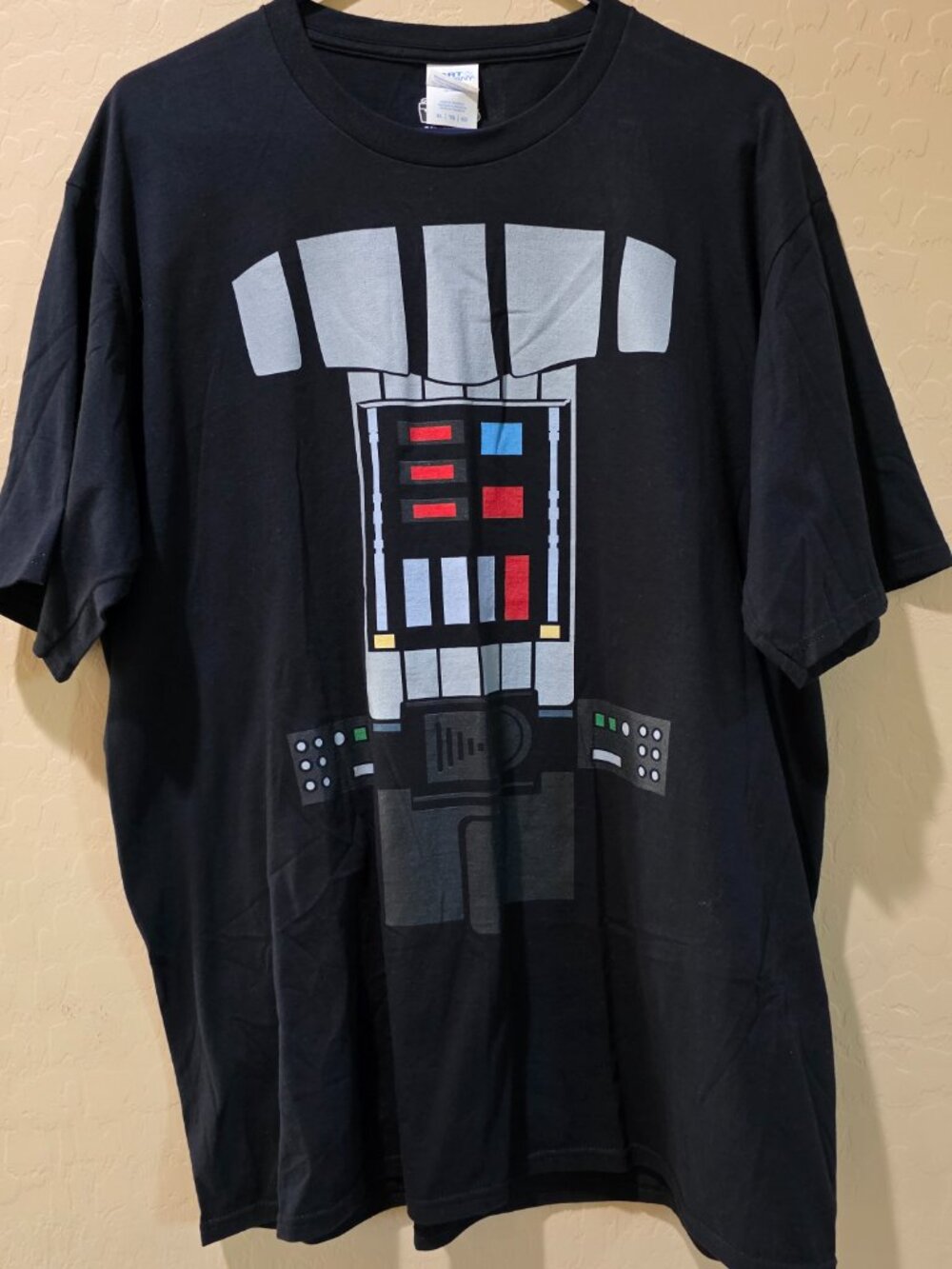 Disney Star Wars Darth Vader Armor Costume Graphic T-Shirt Men's XL NOWT Black - Picture 7 of 7